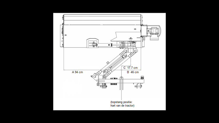 Kraffter Verstekmaaier Zwaar 140-160-180-200-220 cm